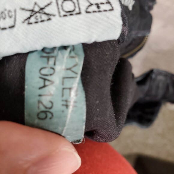 DISH JEANS Paris ultra skinny low rise dark wash L32 biker style Pre-owned - Picture 12 of 14